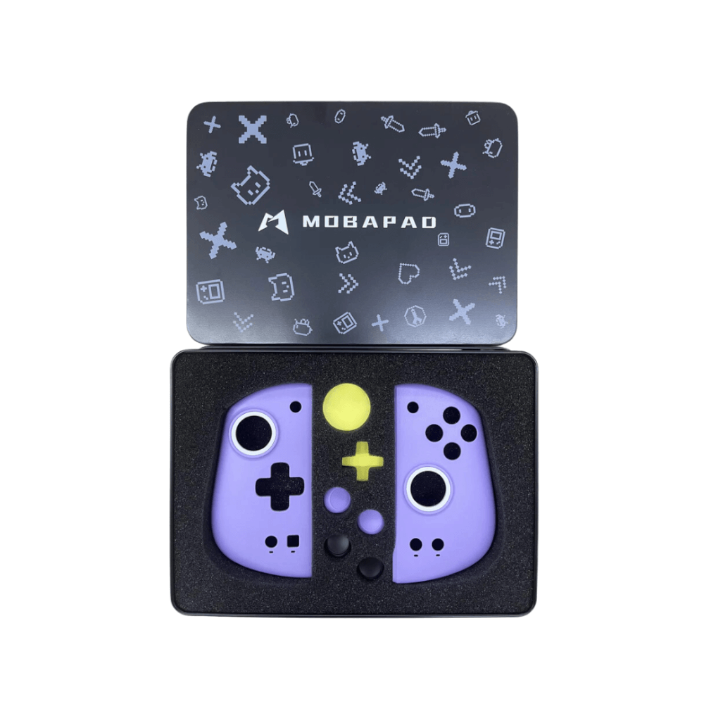 หน้ากากเปลี่ยนจอย Mobapad Gemini M6S / M6HD Joypad  สีม่วง